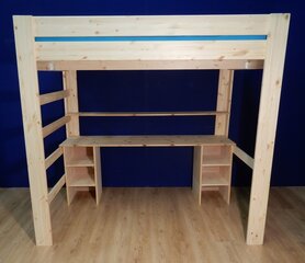 2-persoons HOOGSLAPER buroblad+2xopenkastje 