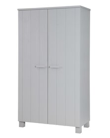 2-deurskast DENNIS betongrijs
