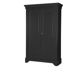 2-deurskast ISABEL brocante kast diep zwart