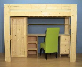 Hoogslaper H kast-buro+lablok+openkastje 