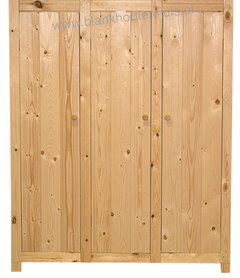 3-deurskast Ameland strak 150cm breed