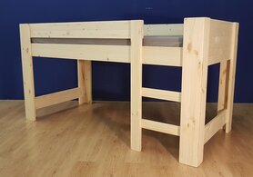 Halfhoogslaper HENRY 1,8cm dik hout 3 hoogtes  