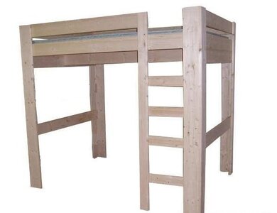 Hoogslaper HARRIE 2,8cm 7 hoogtes trap lange zijde 80x180t/m100x220 