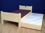 bed sam met hart en onderschuifbed